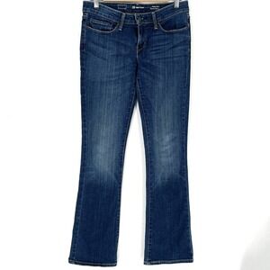 Levis Jeans Women Size 28‎ Modern Rise Bootcut Skinny Dark Wash Denim Stretch